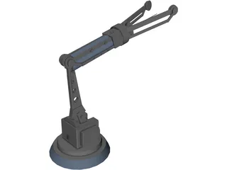 Robot Arm 3D Model preview