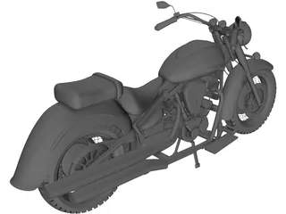 Harley-Davidson 3D Model preview