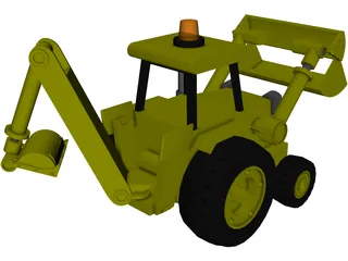 Loader Scoop 3D Model preview