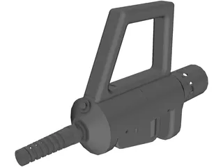 Spray Gun 3D Model preview