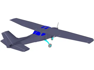 Cessna 3D Model preview