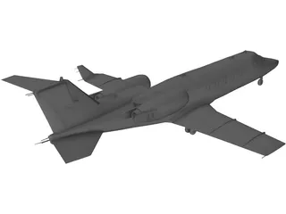 Bombardier Learjet 60 3D Model preview