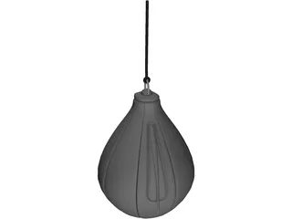 Boxing Pear 3D Model preview