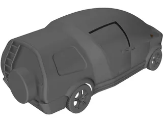Edag Blaze Concept 3D Model preview