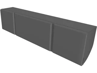 Siemens Air Conditioner 3D Model preview