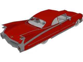 Cadillac Eldorado (1959) 3D Model preview