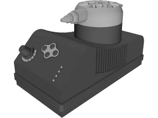 Peristaltic Valve 3D Model preview