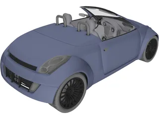 Ford Streetka 3D Model preview