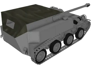 ASU-57 3D Model preview