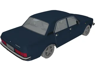 Gaz 3102 Volga 3D Model preview
