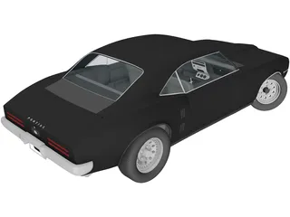 Pontiac Firebird (1968) 3D Model preview