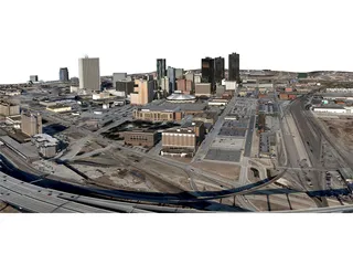 Fort Worth City 3D Model preview