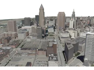 Cleveland City 3D Model preview