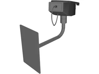 Security Camera 3D Model preview
