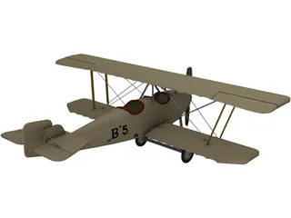 Bohemia B-5 3D Model preview