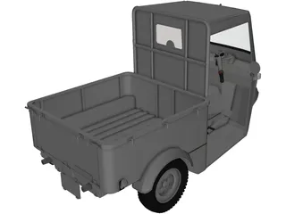 Tricycle 3D Model preview
