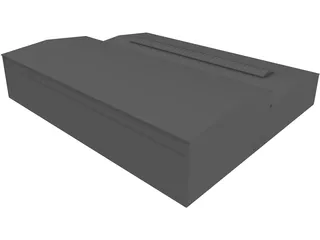 Warehouse Industrial 3D Model preview