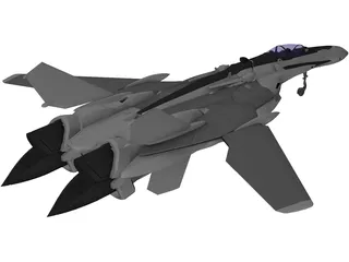VF-25 3D Model preview