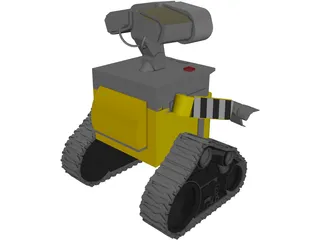 WALL-E 3D Model preview