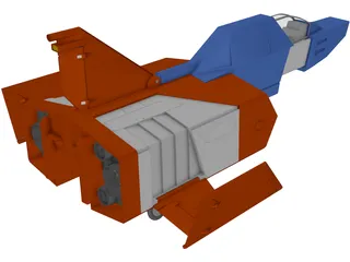 Core Fighter 3D Model preview