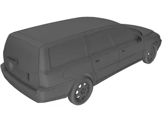 Volvo C70 Wagon (2004) 3D Model preview