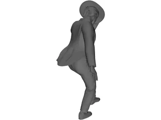 Michael Jackson 3D Model preview