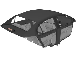 Interior Honda Civic 3D Model preview
