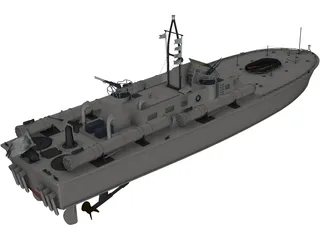 PT 109 3D Model preview