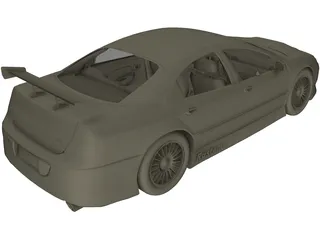 Chrysler 300M Tuning 3D Model preview