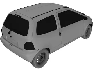 Renault Twingo (1993) 3D Model preview