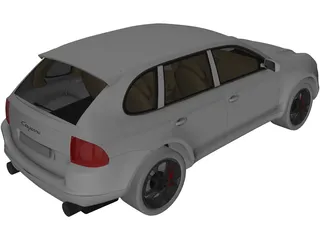 Porsche Cayenne (2004) 3D Model preview