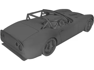 TVR Tuscan 3D Model preview