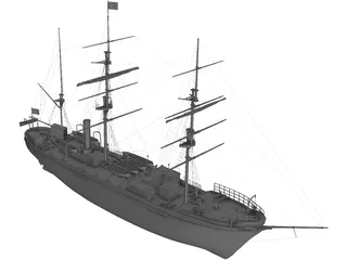 Discovery 1901 3D Model preview