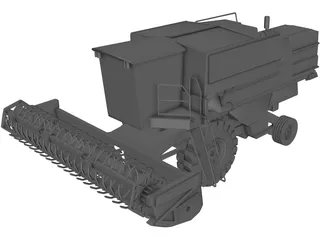 Harvester 3D Model preview