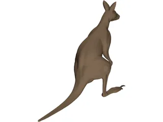 Kangaroo 3D Model preview