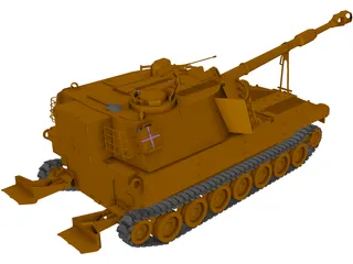 M-109 3D Model preview