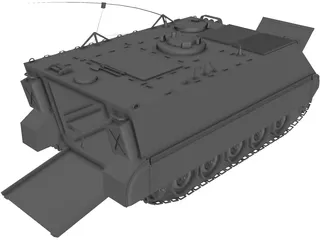 M-113 3D Model preview