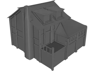 House 3D Model preview