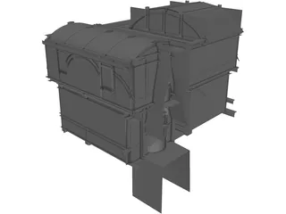 Interior House 3D Model preview