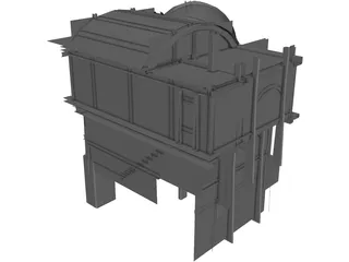 Interior House 3D Model preview