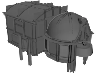 Interior House 3D Model preview