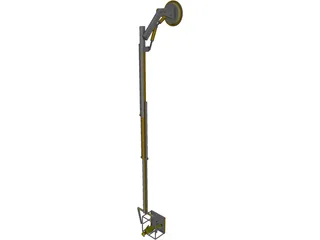 One Man Cherrypicker 3D Model preview