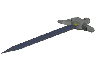 Zelda Sword 3D Model preview