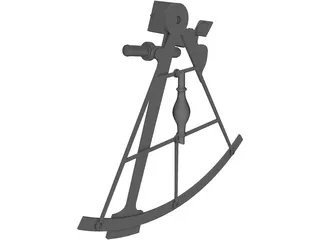 Sextant 3D Model preview