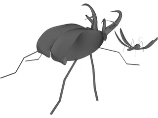 Insects 3D Model preview