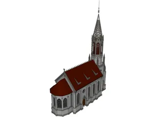 Stuttgart Berg 3D Model preview
