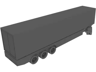 Truck 3D Model preview