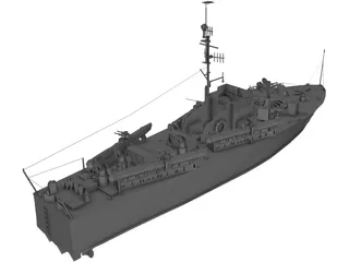 Vosper 3D Model preview