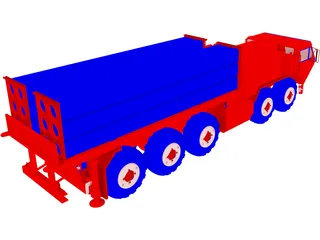 THAAD 3D Model preview