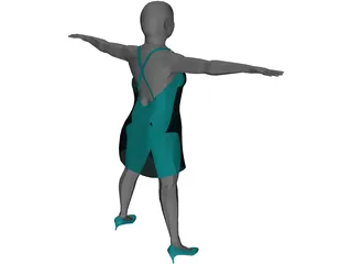 Woman 3D Model preview